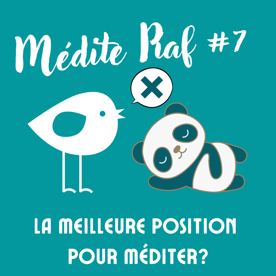 Médite piaf #7 : Quelle est la meilleure position pour méditer?