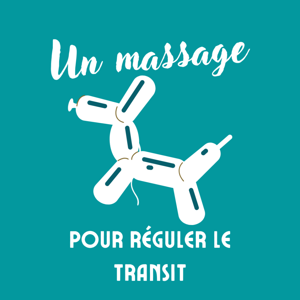 Un massage pour réguler le transit
